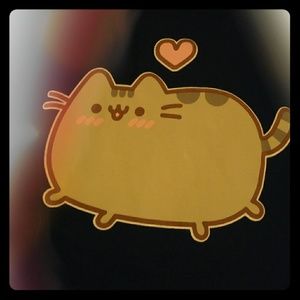 Official Pusheen the Cat Love Heart Ladies Shirt